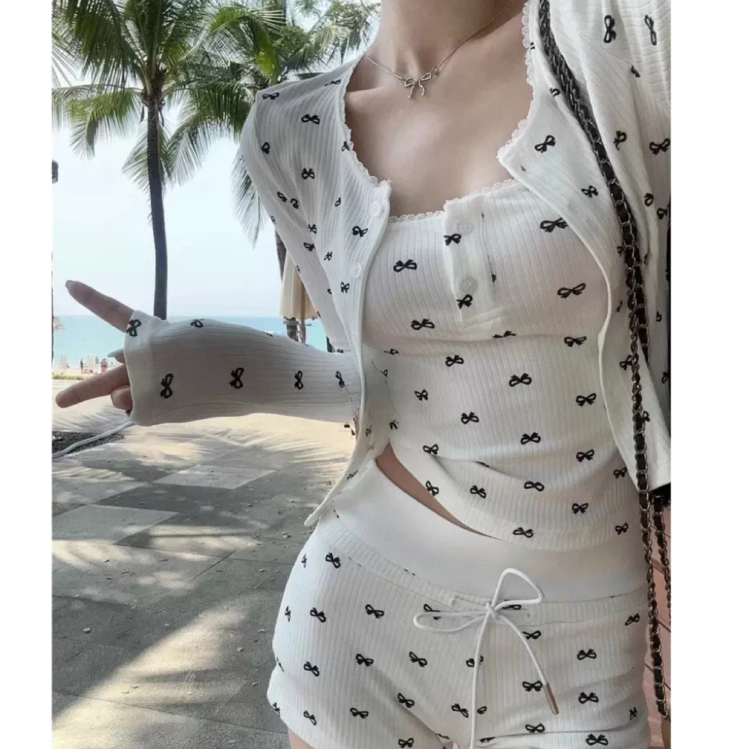 纯欲蝴蝶结 套装