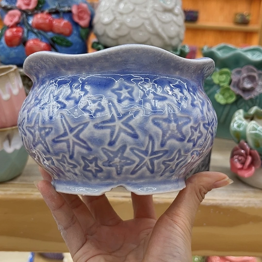 【闪购商品】陶瓷花盆