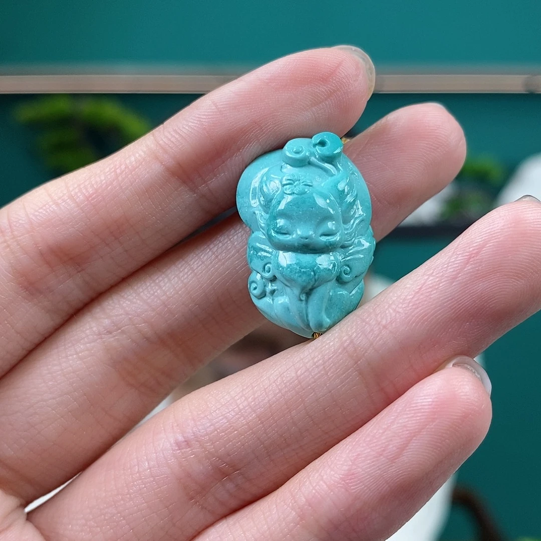未镶嵌绿松石珠宝奇石