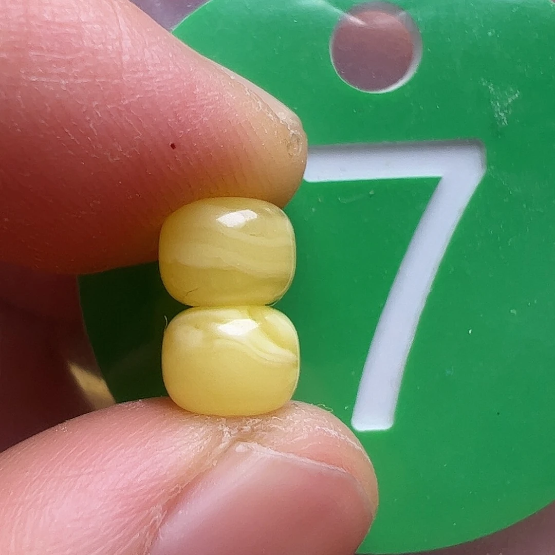 蜜蜡未镶嵌珠宝奇石6.2m m