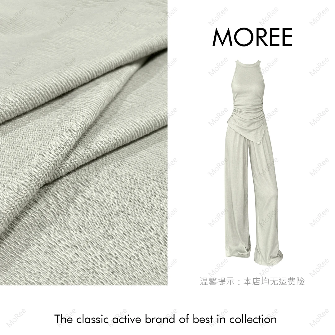 【MOREE】père a bloqué小众设计感裤套装-F8399