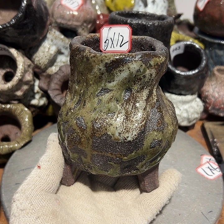 粗陶花盆制作就这样了，