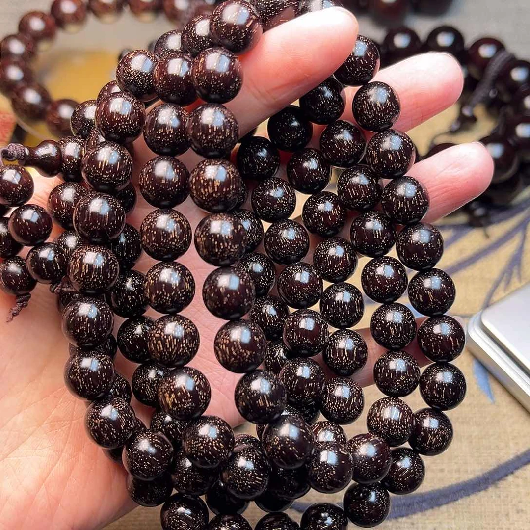 檀香紫檀（小叶紫檀）1.0 108满天星