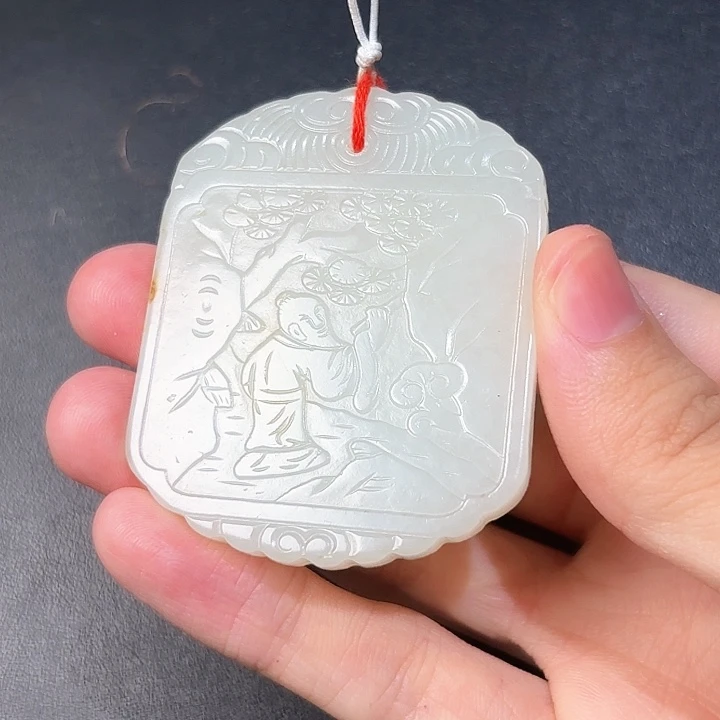 和田玉挂件未镶嵌乐*乐