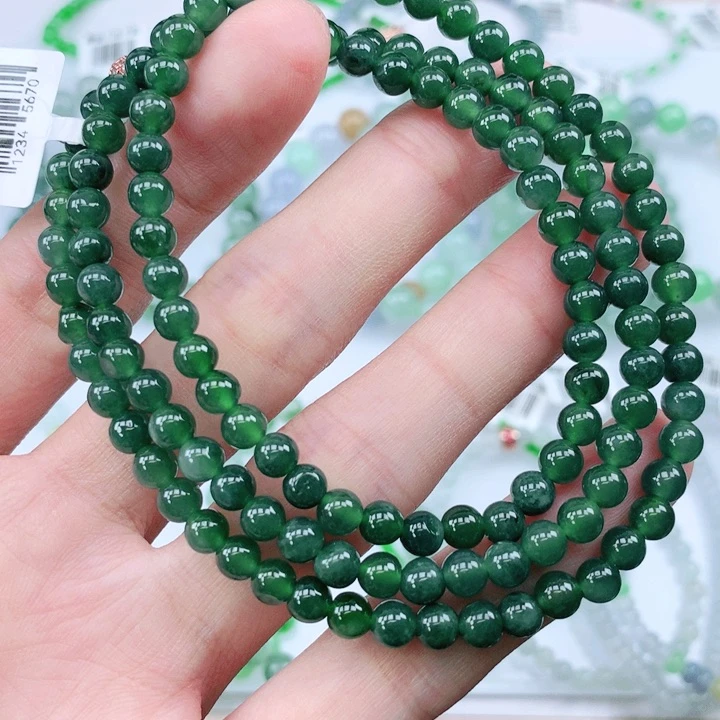 未镶嵌手链翡翠翡翠