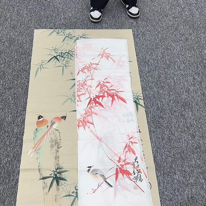 国画国画作品纯手工