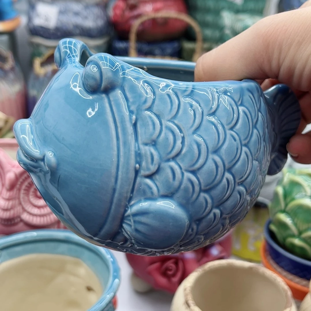 【闪购商品】陶瓷多肉绿植陶瓷花盆