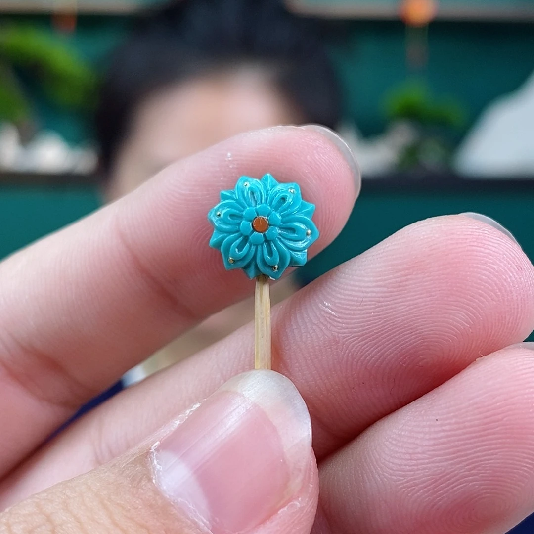 绿松石珠宝奇石未镶嵌