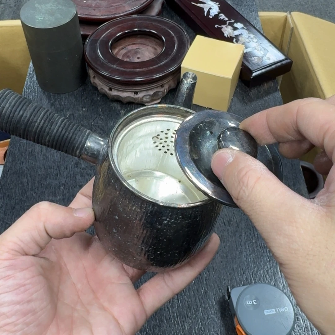 铜日本中古工艺品摆件