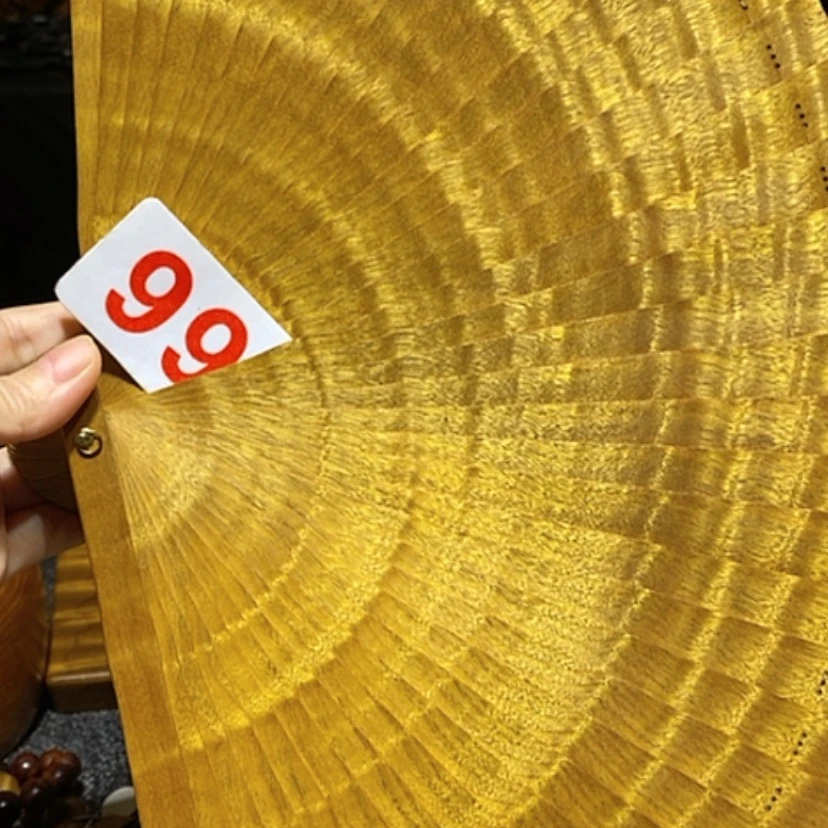 【闪购商品】金丝楠北**北金丝楠木扇子