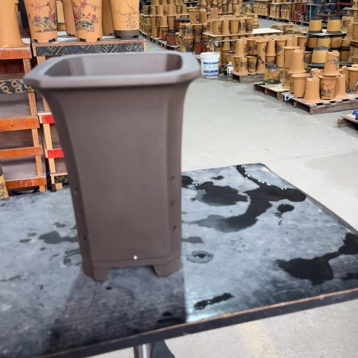 紫砂花盆 包邮包破损