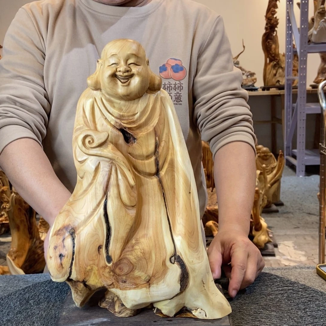 柏木（崖柏）太行崖柏根雕摆件