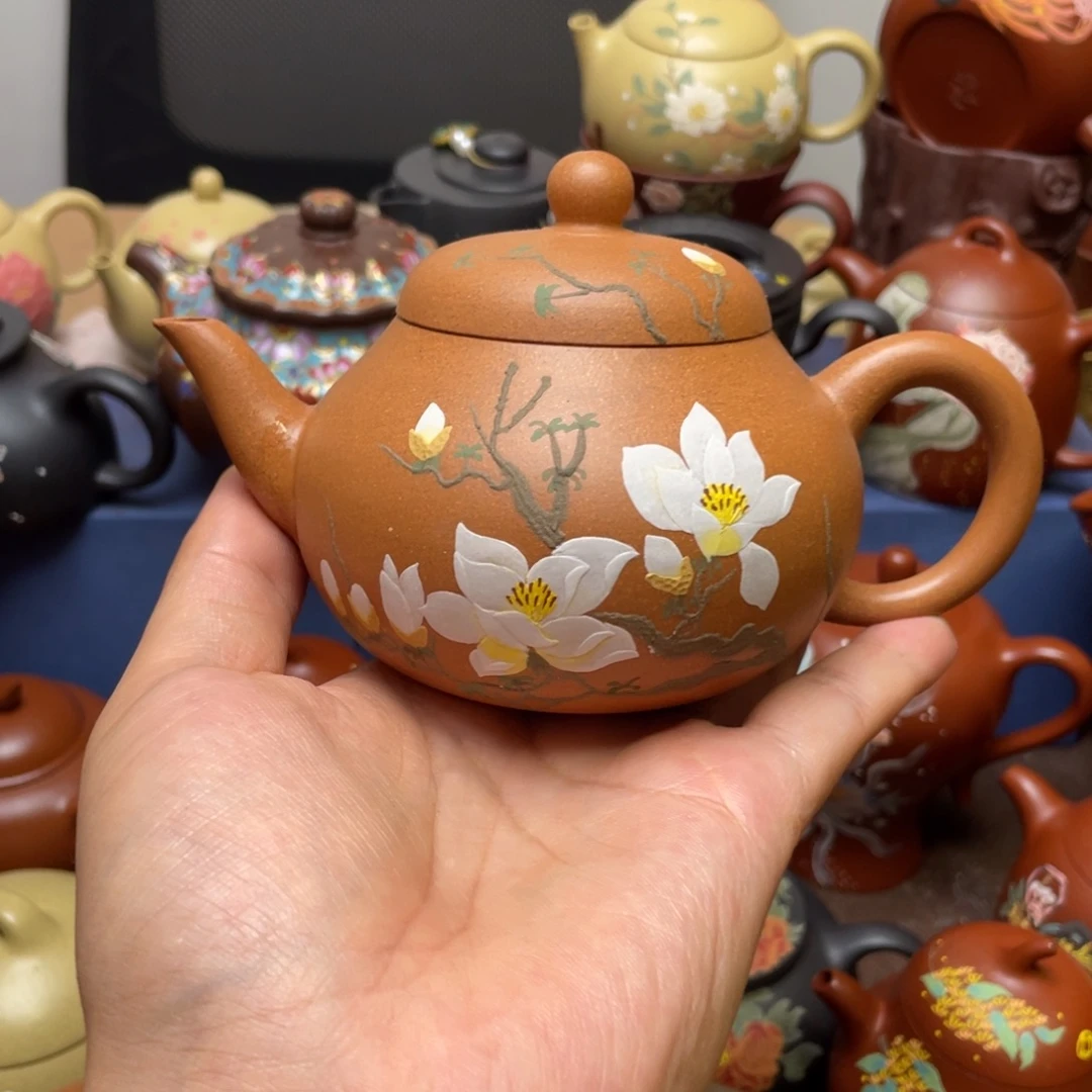 茶杯紫泥紫砂茶壶249cc