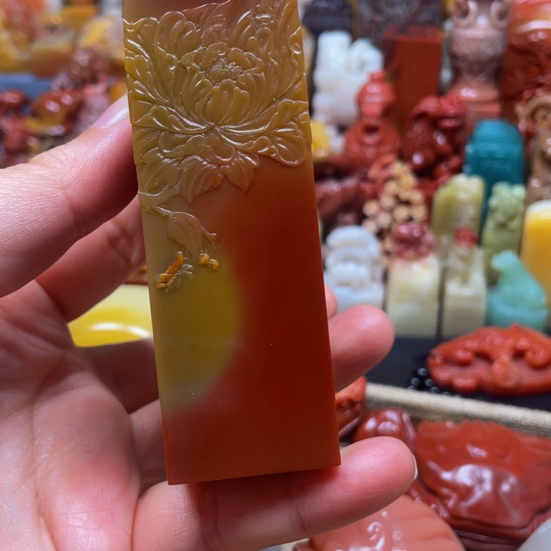 昌化石印石精美寿山