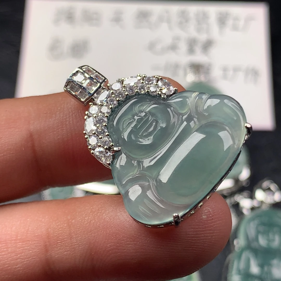 颈饰未镶嵌翡翠大佛公