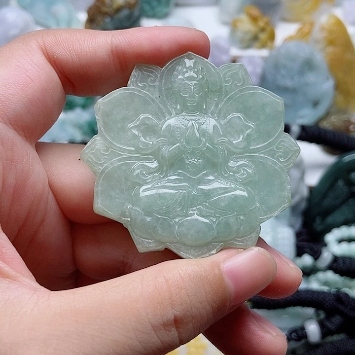 吊坠(不含链)未镶嵌翡翠1