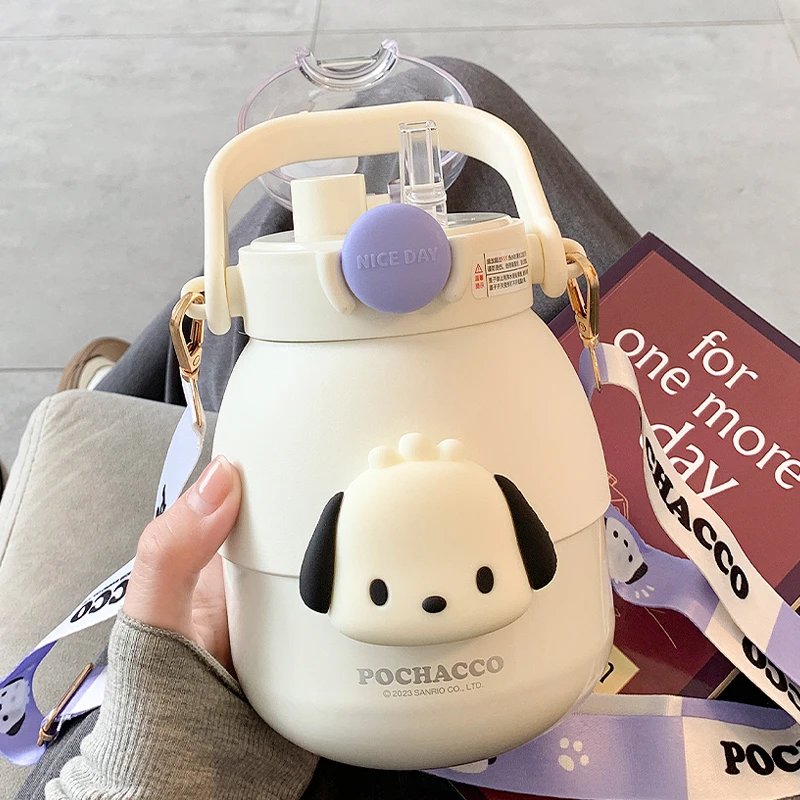 大容量水杯女生高颜值大肚杯儿童运动水壶吸管杯子夏季塑料杯户外