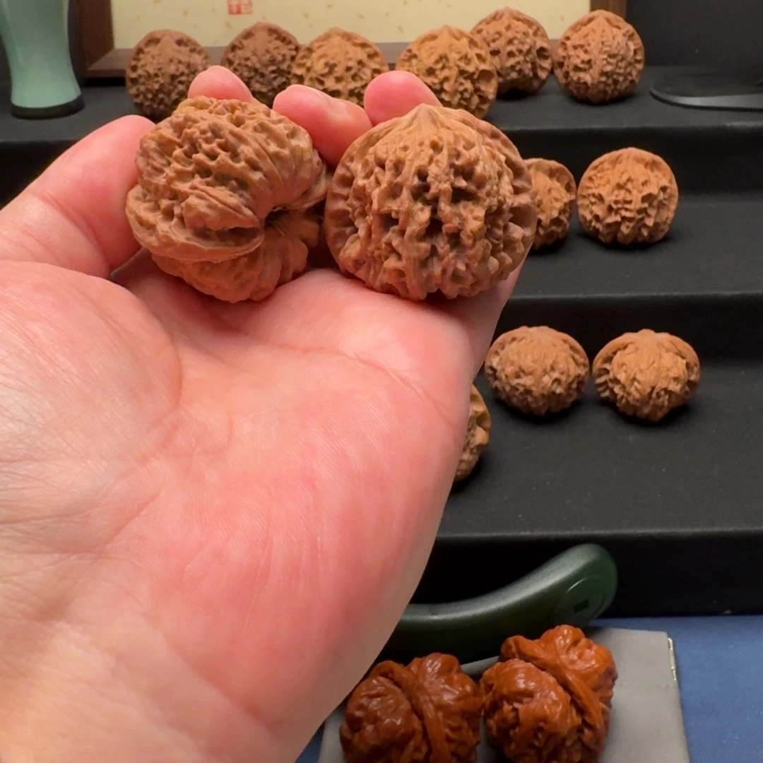 吊坠文玩核桃一代平谷凹底41全品