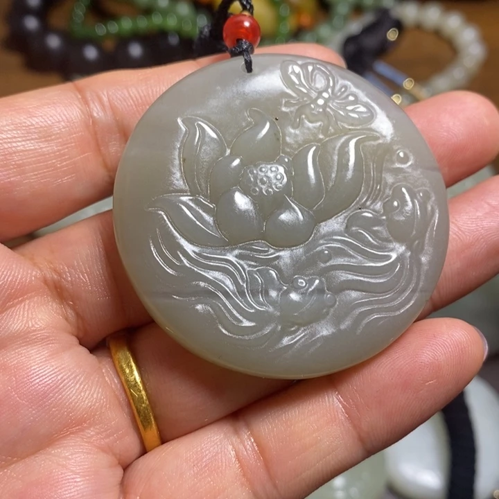 吊坠(不含链)未镶嵌和田玉