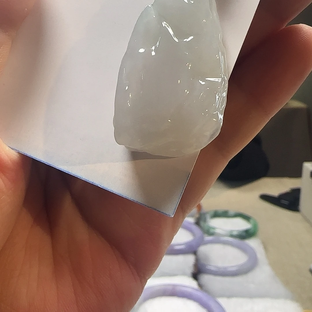 翡翠未镶嵌颈饰翡翠随形吊坠