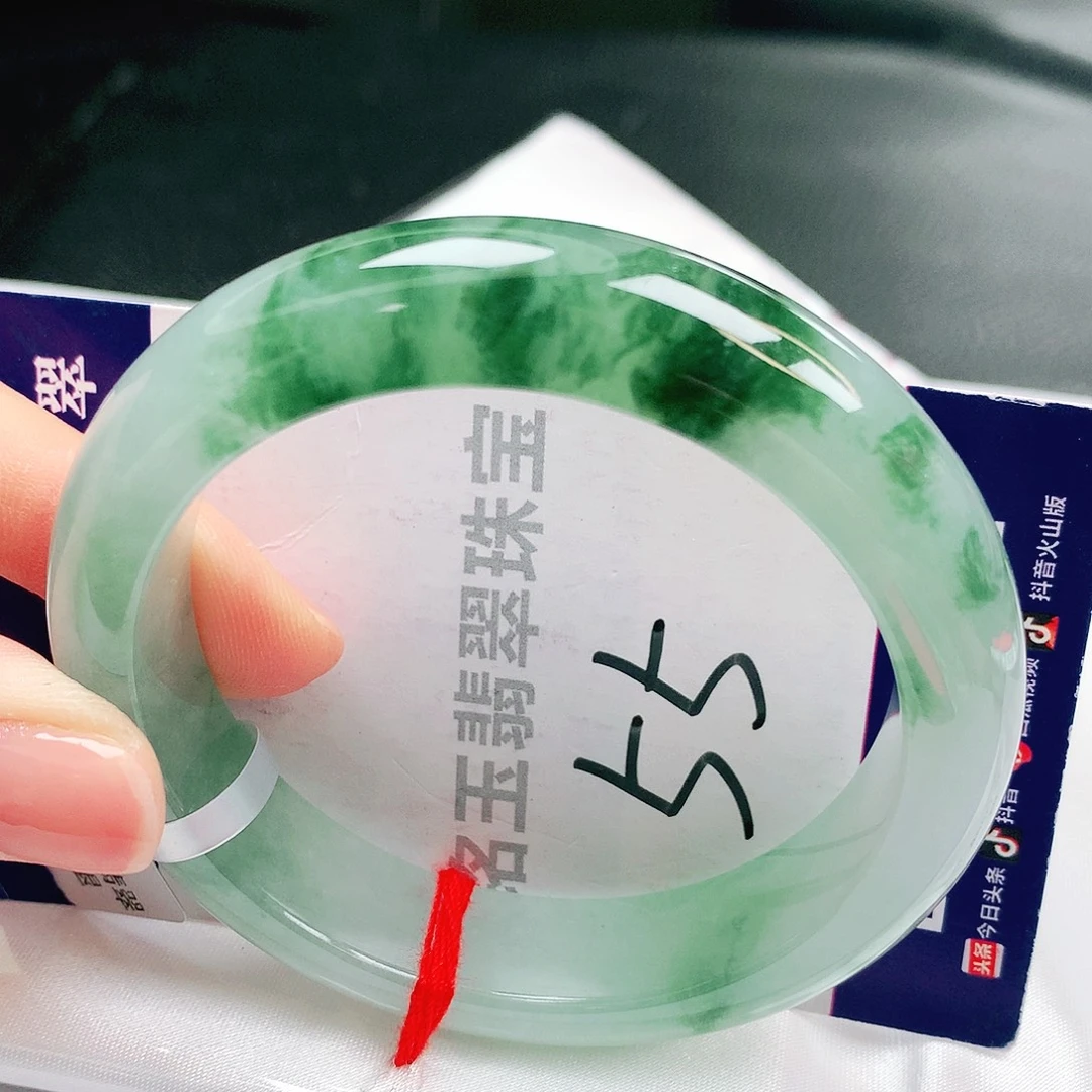 翡翠未镶嵌手镯缅甸天然a货翡翠