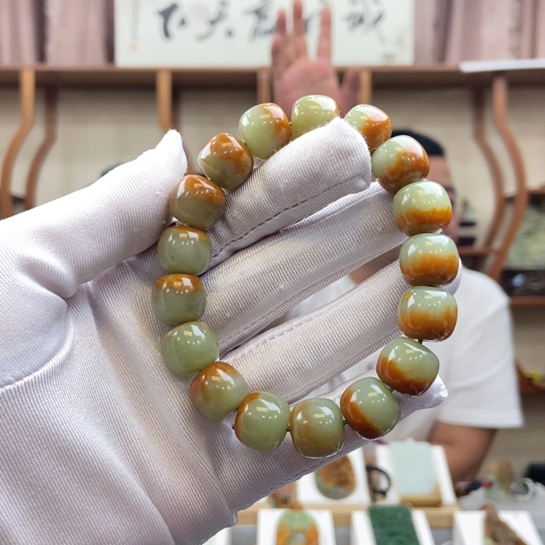 透闪石质玉未镶嵌手链