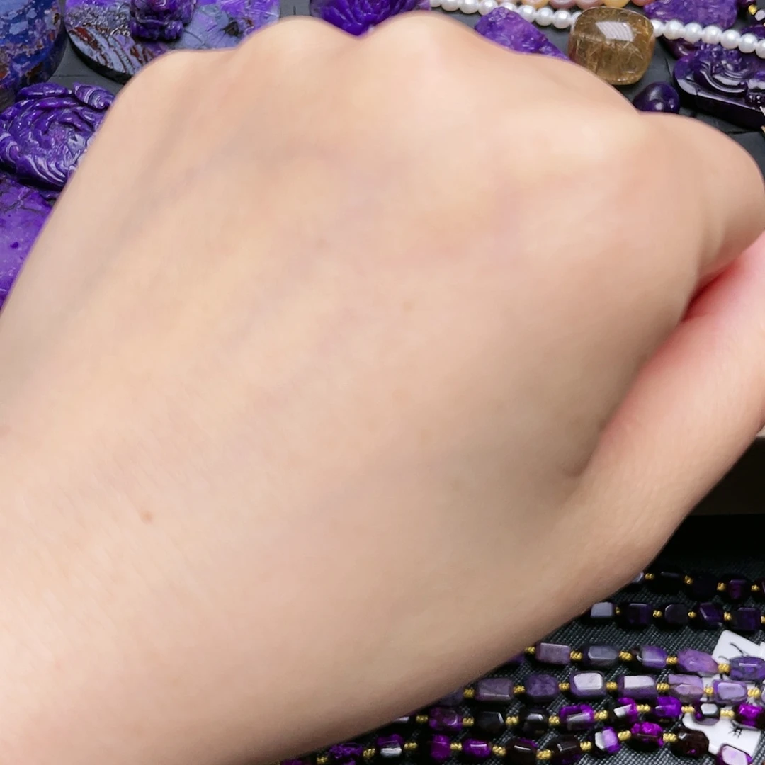 银S925镶嵌苏纪石（舒俱来）链子猫*