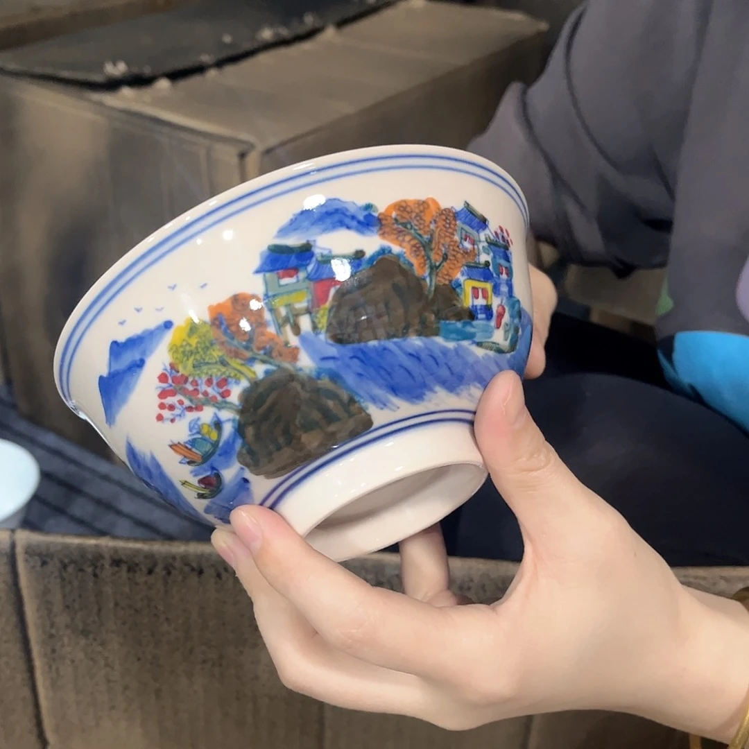 摆件/////景德镇陶瓷器。碗。