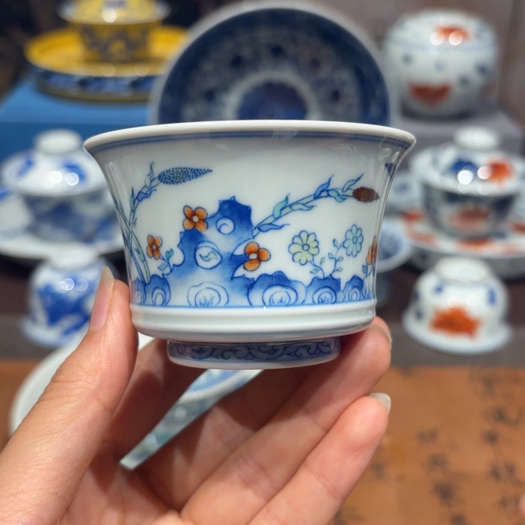 手工手绘陶瓷茶具