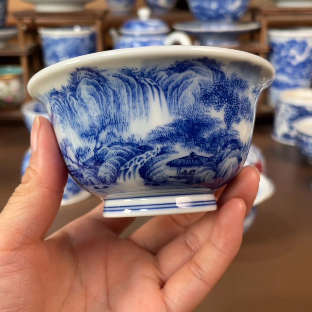 景德镇陶瓷手工手绘
