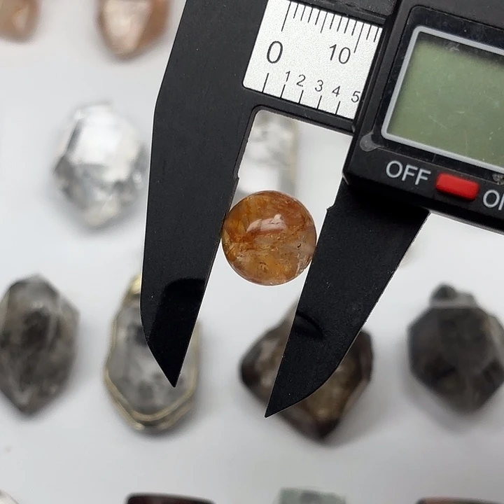 未镶嵌颈饰水晶12mm+闪灵钻圆珠默认微瑕