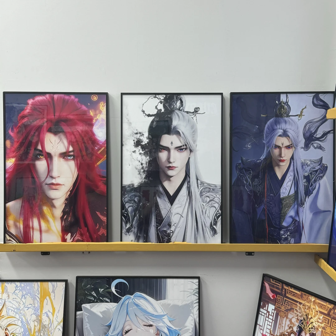 xianni动漫装饰画适合卧室客厅玄关墙面40*60cm