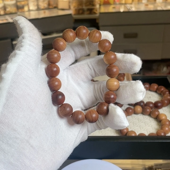 【闪购商品】檀香木手串/手链别****本1.2虎皮纹