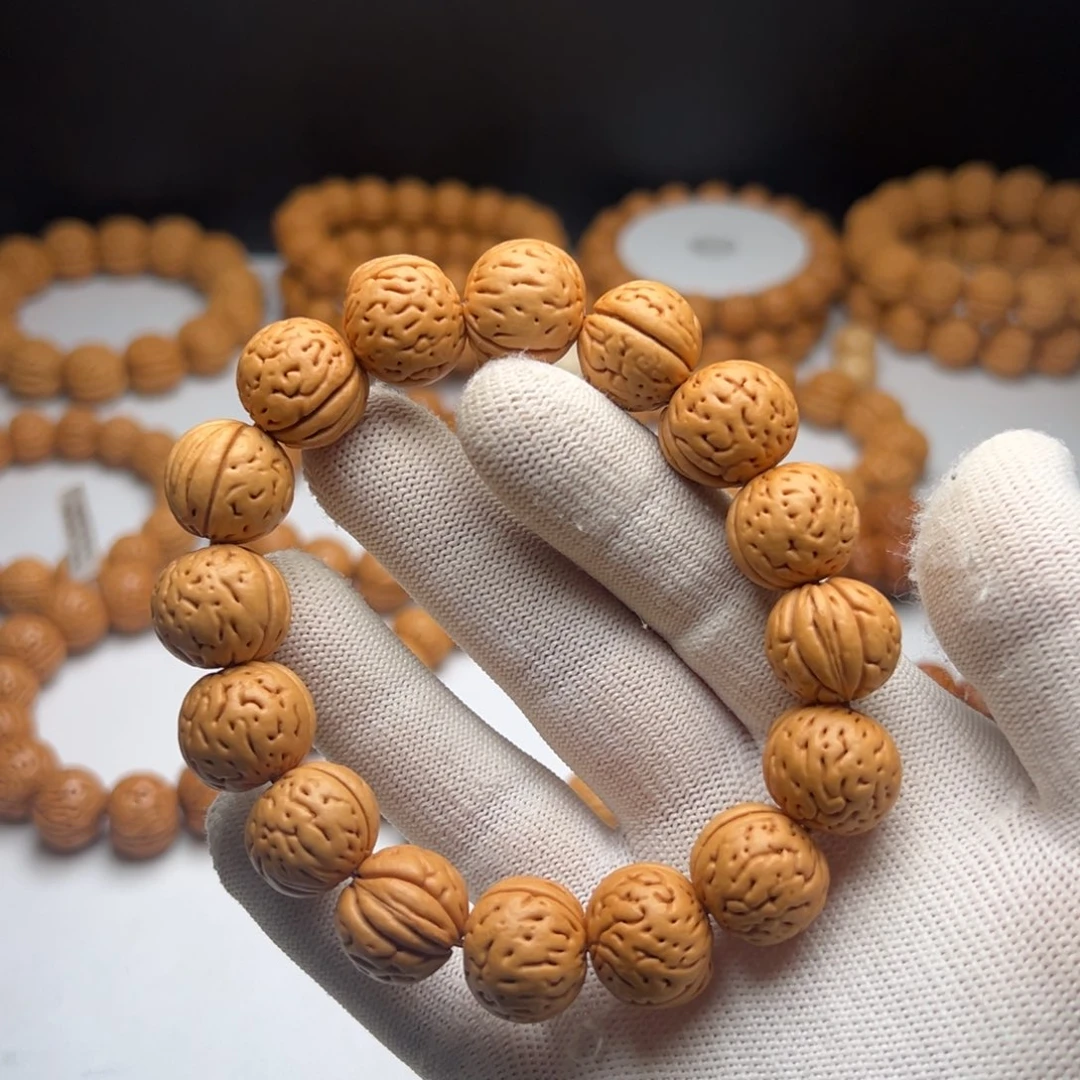 手串桃核野生桃核