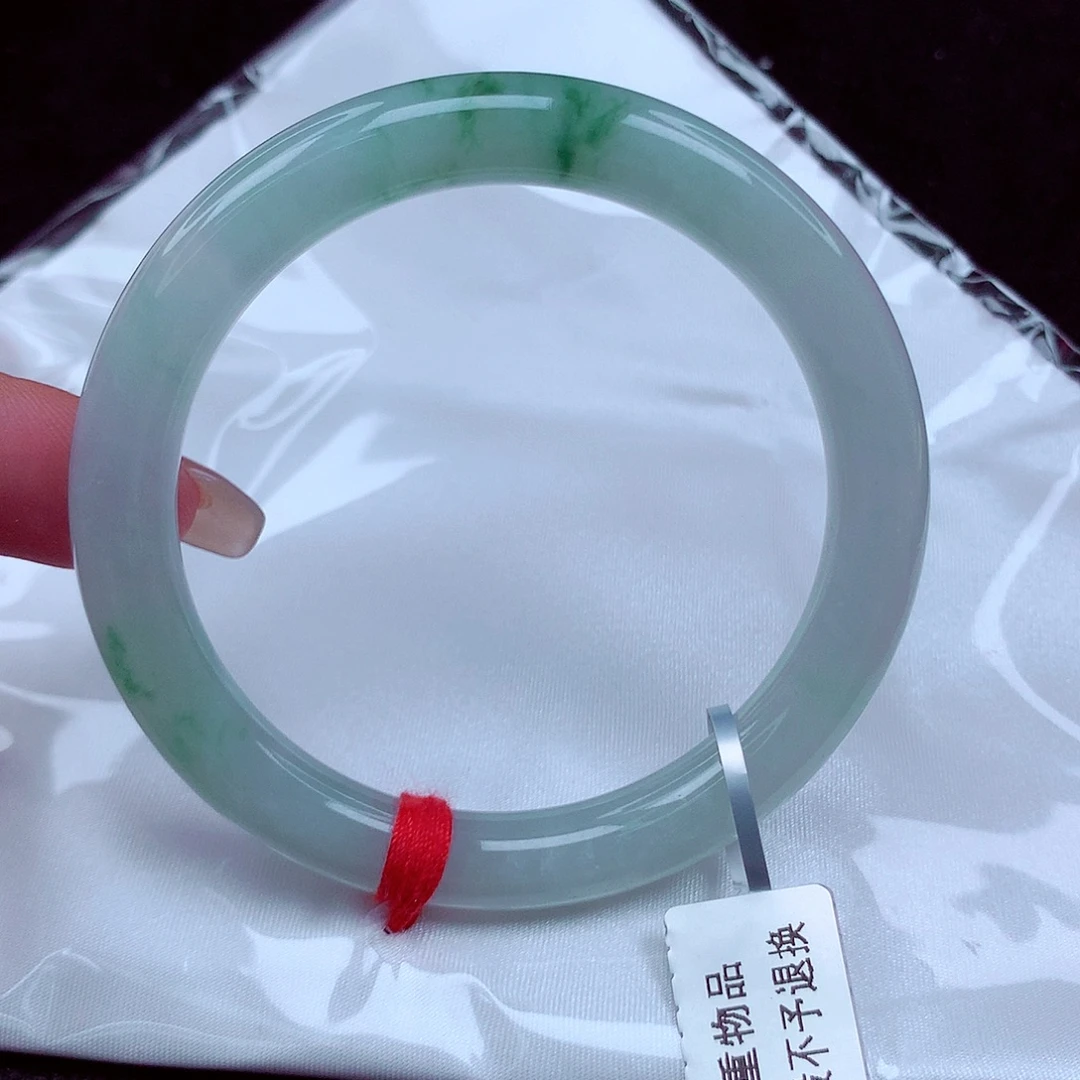 翡翠未镶嵌手镯天然缅甸翡翠A货