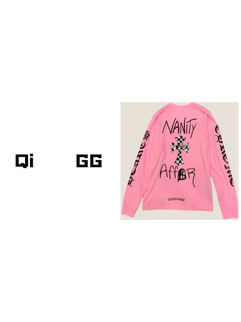 【Qi    GG】樱花粉长袖T