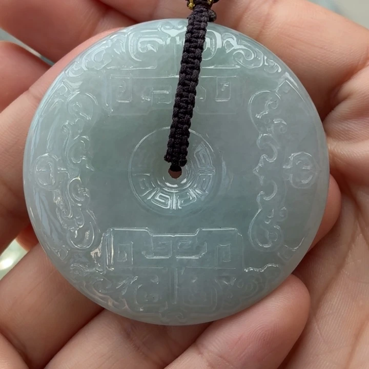 翡翠未镶嵌颈饰天然翡翠a货