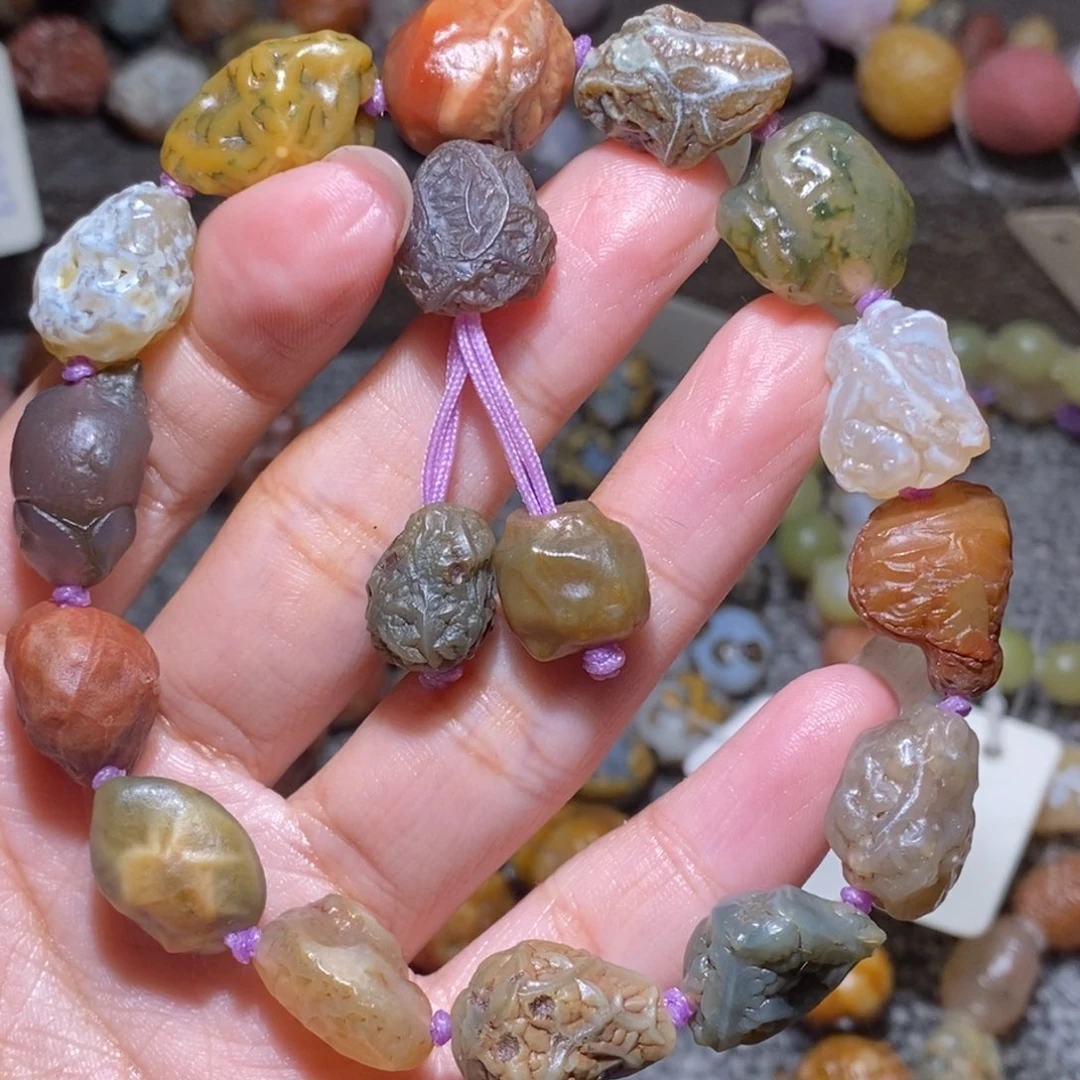 玛瑙/玉髓未镶嵌珠宝半成品