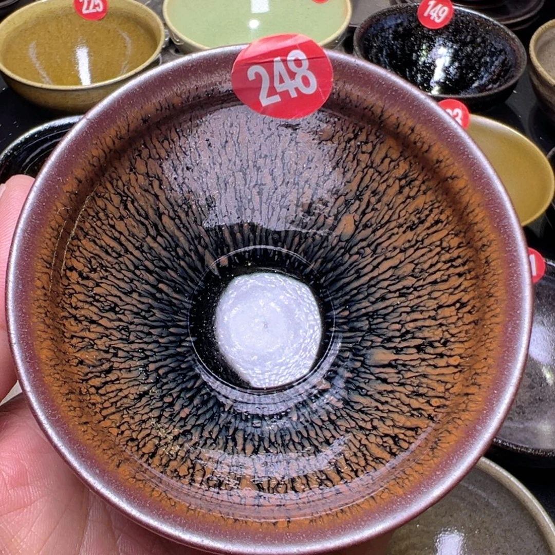 茶盏老黄头龙窑柴烧茶盏