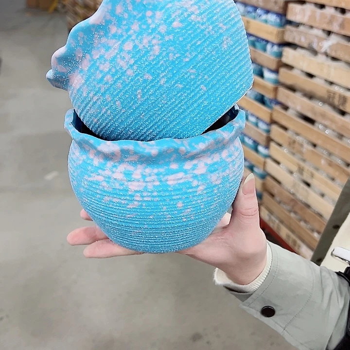 有孔，凑单福利满10元发货陶瓷多肉花盆！