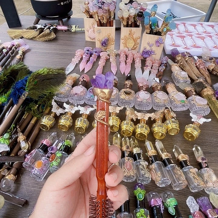 猫***朵水晶珠宝半成品未镶嵌水晶