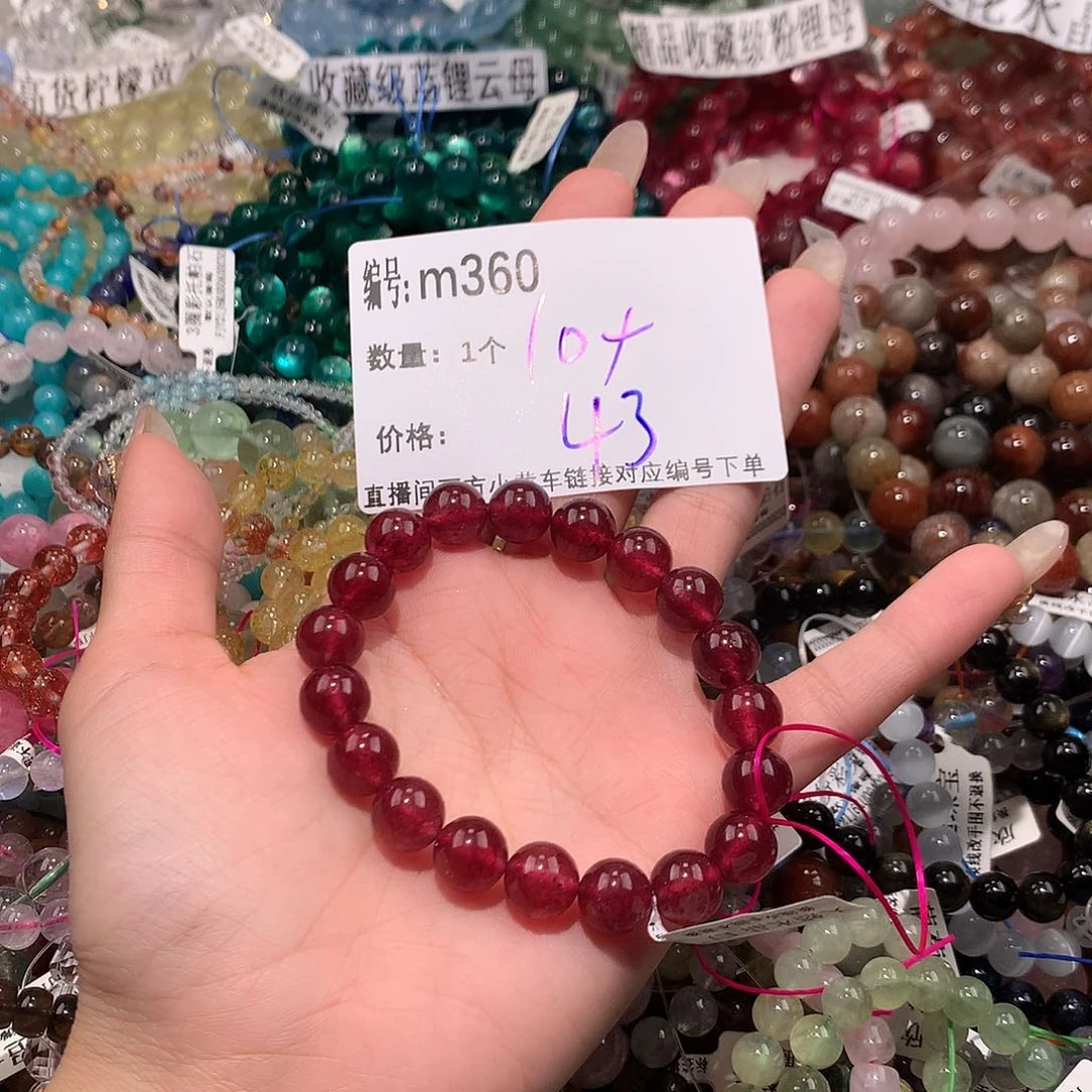 水晶手串未镶嵌女*360@……