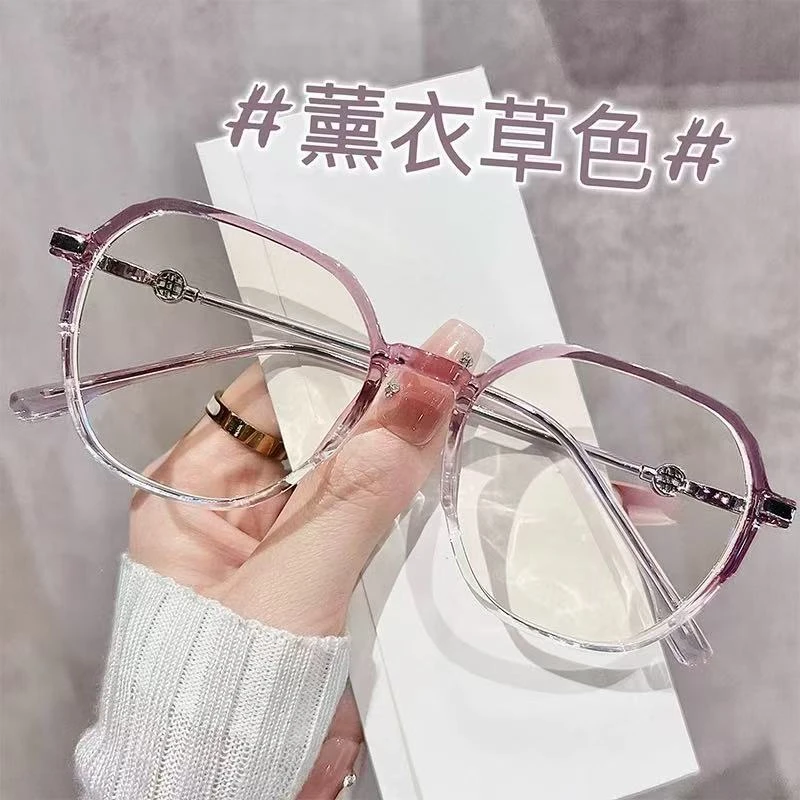 型号2170可配度数眼镜框近视女韩式素颜大脸显瘦超轻大框眼睛框架