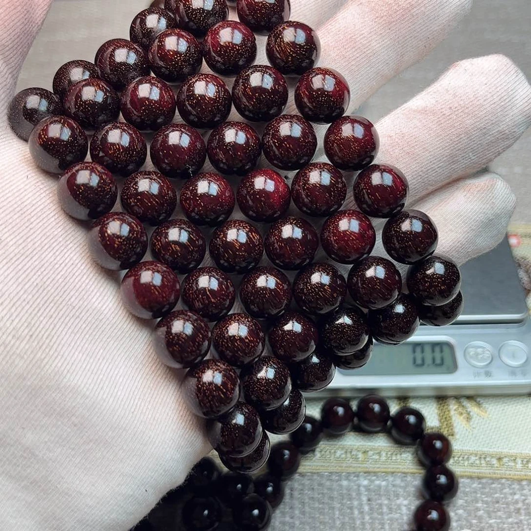 檀香紫檀（小叶紫檀）1.2 108颗 爆星