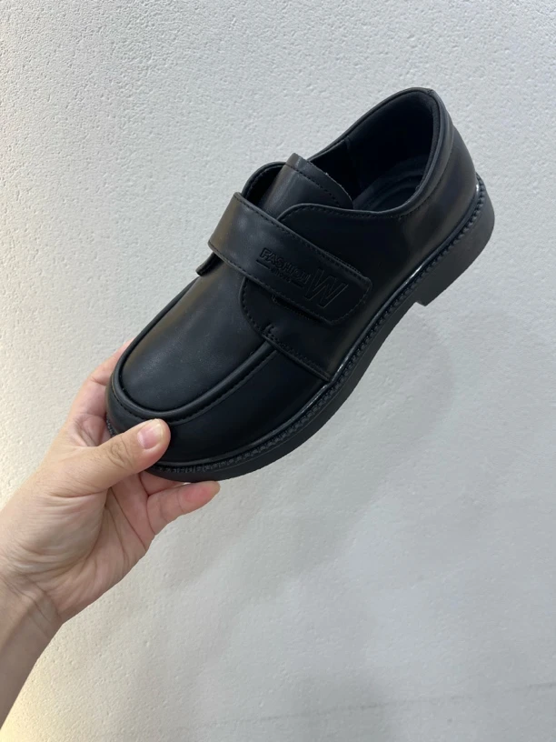 超迁皮春秋合成革乐福鞋学院风英伦风英伦皮鞋