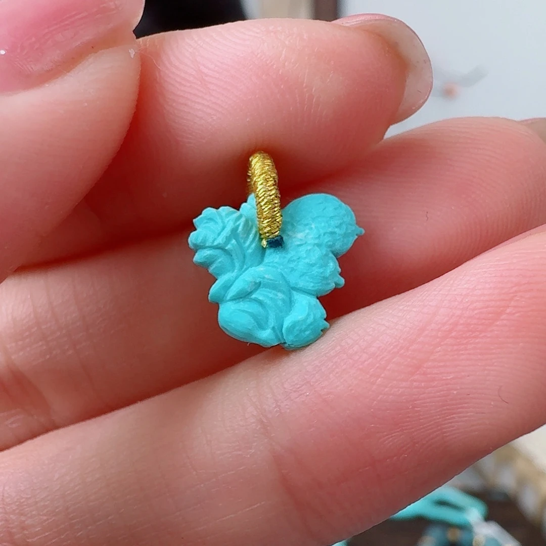 绿松石未镶嵌珠宝奇石