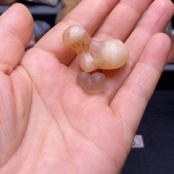 山***&有机玻璃阿拉善戈壁石