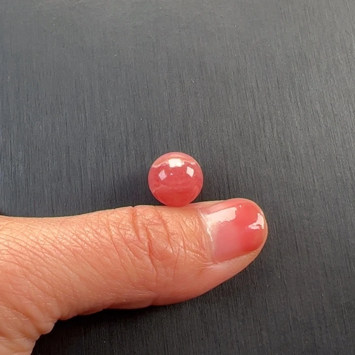 菱锰矿（红纹石）单珠未镶嵌?***儿