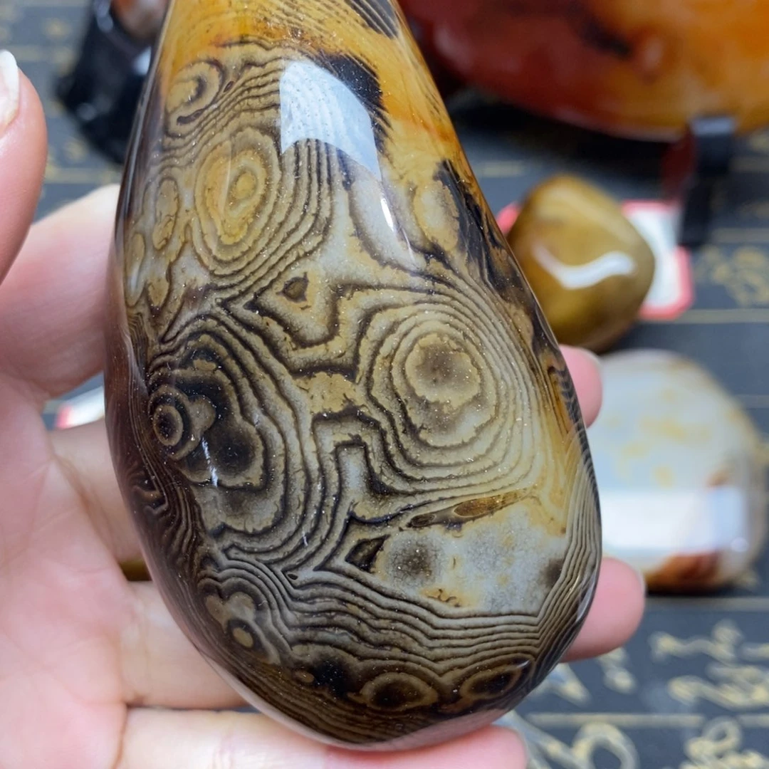 玛瑙/玉髓玛瑙未镶嵌梁*