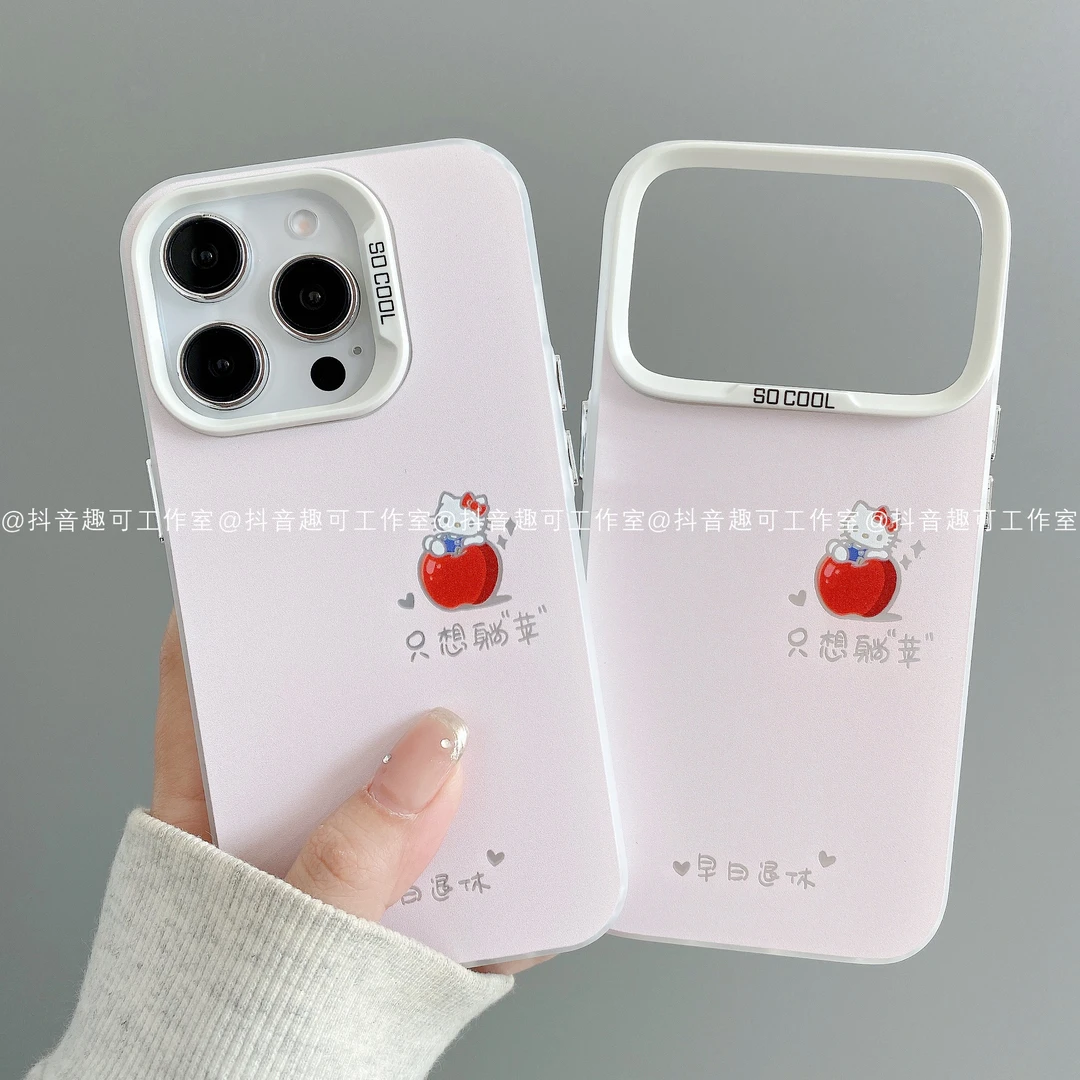 磨砂彩银适用iphone17promax苹果16手机壳15/14/13/12/11华为苹KT